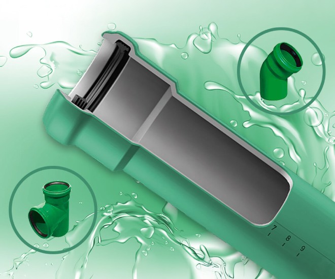 Odolný kanalizační systém KG 2000 Polypropylen®  od firmy Osma