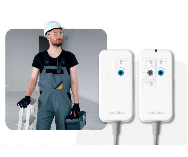 Nové zdvihové pohony Resideo pro moderní HVAC systémy