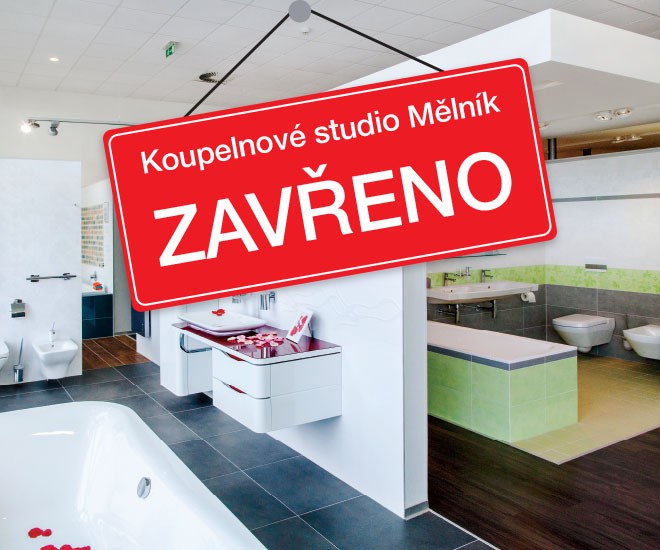 Uzavření koupelnového studia Mělník