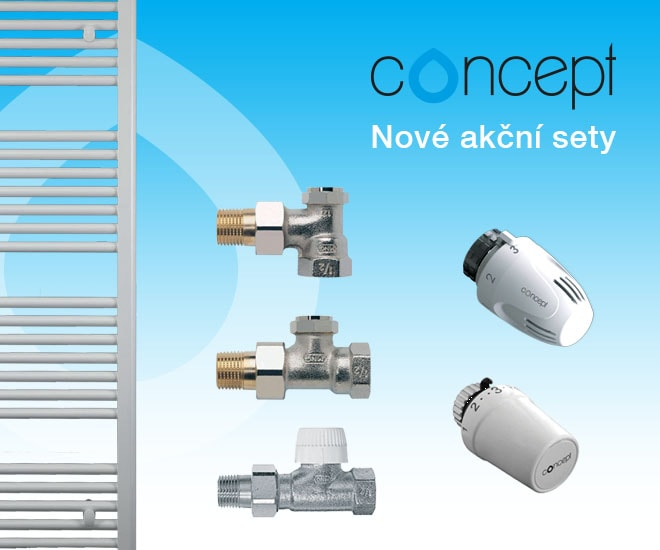 Nové akční sety s hlavicí Concept 100