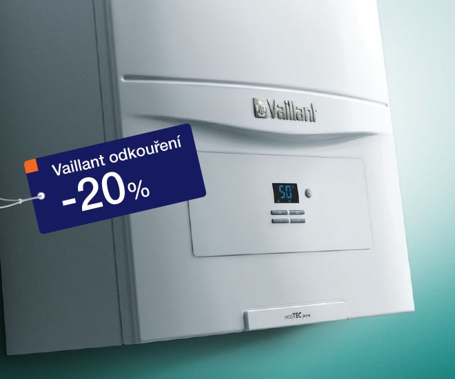 -20% na odkouření VAILLANT!