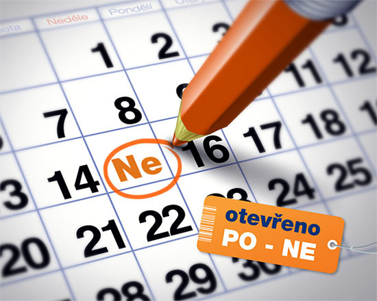 Máme otevřeno i v neděli