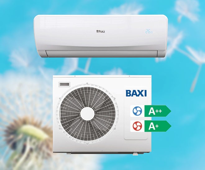 Klimatizace s tepelným čerpadlem BAXI Luna Clima