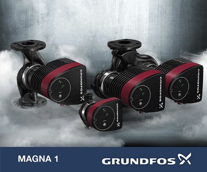 Inovovaná řada čerpadel GRUNDFOS MAGNA1