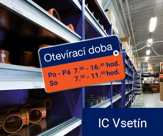 Prodloužení provozní doby - IC Vsetín