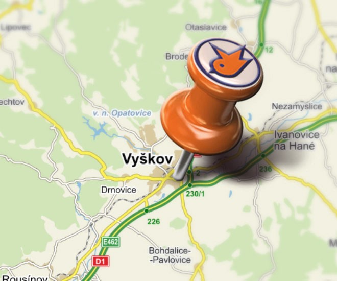 Znovuotevření pobočky Vyškov